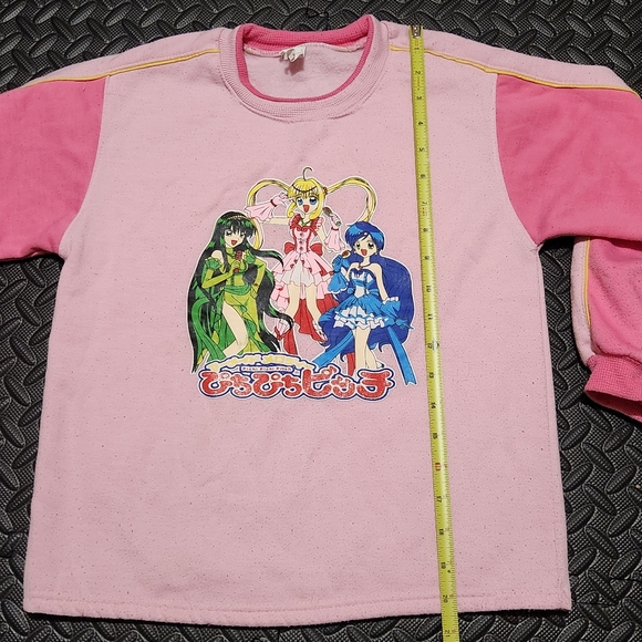 Girls Vintage Mermaid Melody Pitchi Pitchi Pitch Anime Sweatshirt - Picture 6 of 7